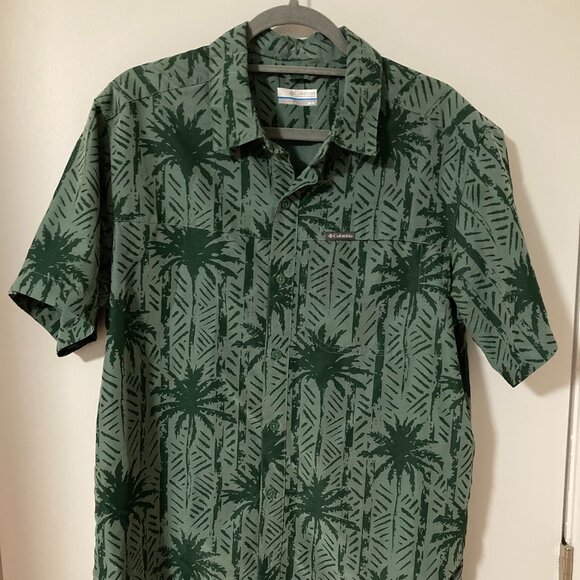 Columbia Hawaiian Shirt - Picture 1 of 4